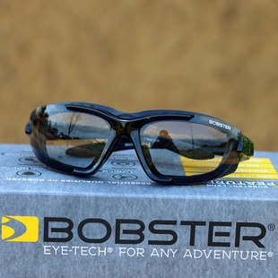 BOBSTER风镜哈雷FR自动变色风镜摩托机车骑行防掉护目眼镜夜视镜