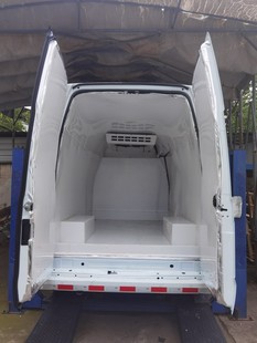 VT2专用底置隐藏式 尼龙板整装 保温泡棉 面包车简易保温2.0版