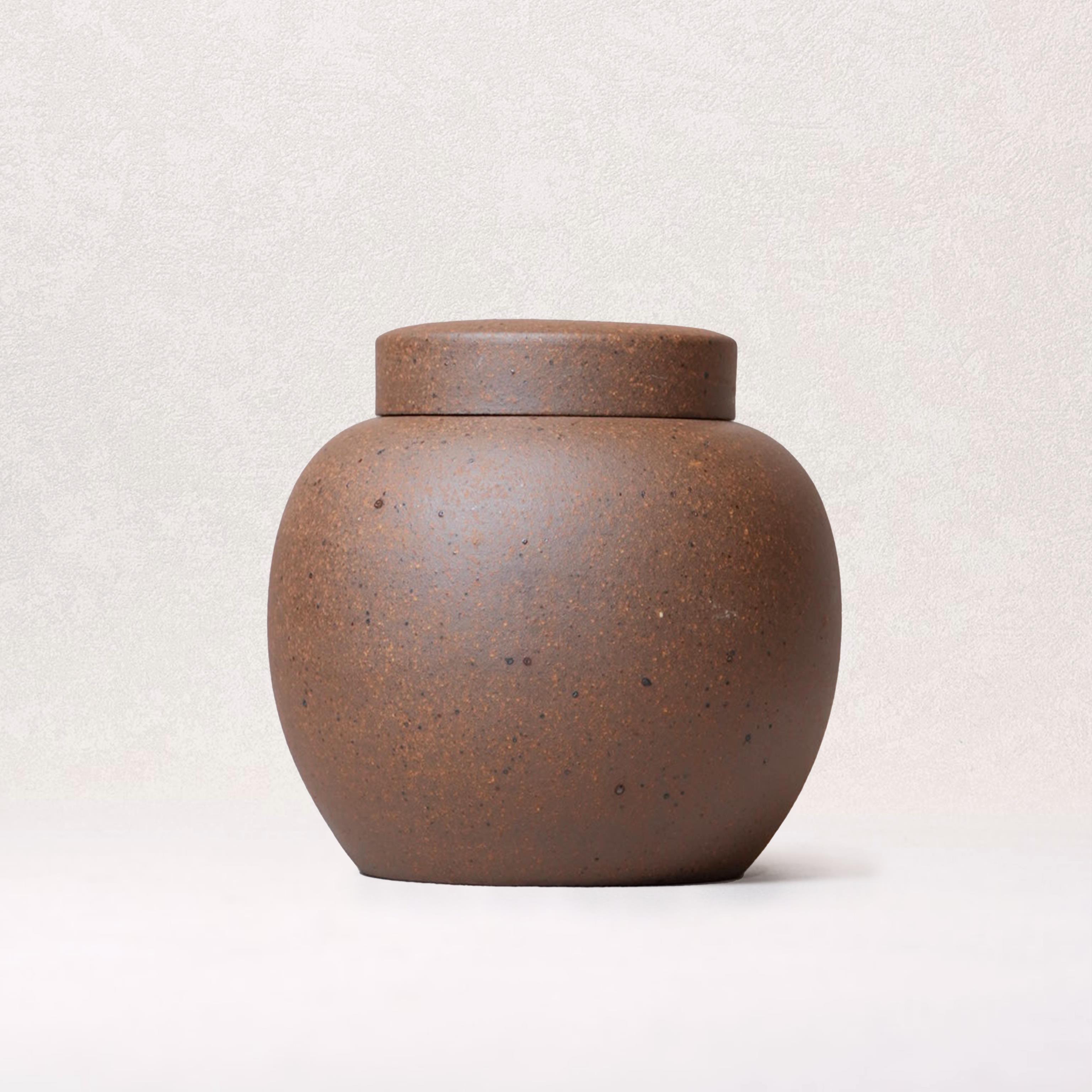 经典陶坊醒茶利器高温共生矿紫砂茶叶罐合集中式手工普洱存茶罐