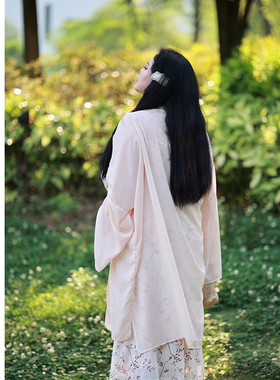 Vaee大码女装2023夏季新款200斤胖mm法式宽松外搭披肩雪纺开衫