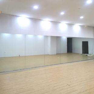 贴墙镜瑜伽家用练功整墙玻璃镜定制舞蹈房舞蹈室健身房练舞镜跳舞