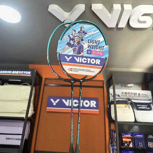 威克多victor胜利全碳素羽毛球单打拍子铁锤突击进攻HMR高磅TK-8