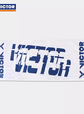 正品威克多victor胜利毛巾纯棉吸汗TW2000羽毛球运动汗巾跑步