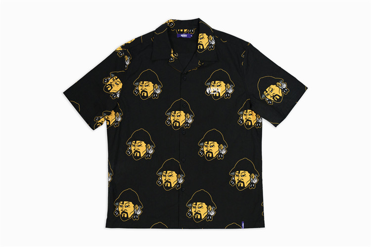 無南WUVNEN STREET 王爷头像衬衫