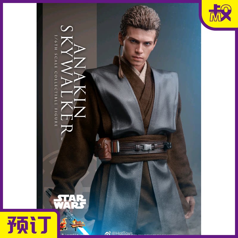 莫叔玩物预订 ht hottoys 星战前传2 克隆人的进攻 安纳金 mms677