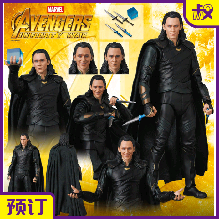 莫叔叔的玩物 预订  mafex 洛基 复仇者联盟 漫威 6寸关节可动