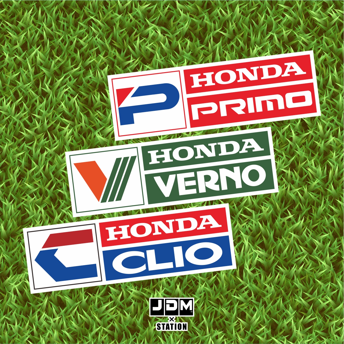 VERNO/PRIMO/CLIO日版反光贴纸