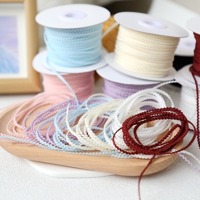 迷你金葱蜈蚣织带蝴蝶结双面旗袍汉服洛丽塔嵌条滚边辅料花边