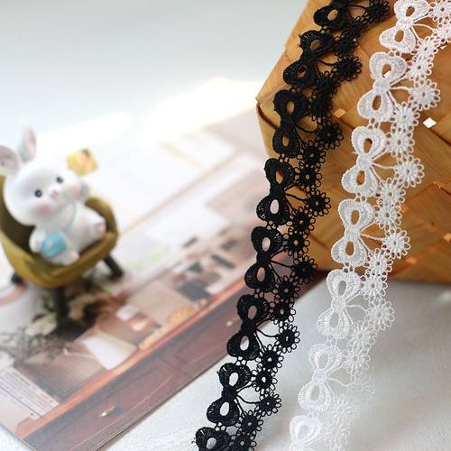 韩国进口蝴蝶精致水溶花边婚庆新娘蕾丝项链DIY手工 2.8元1米