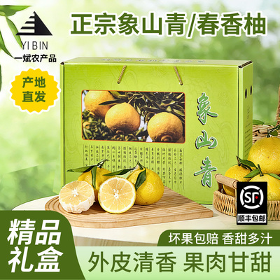象山青春香柚黄金柚礼盒顺丰直发