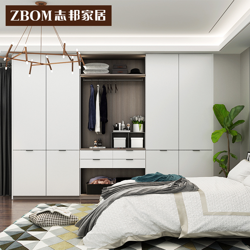 志邦全屋定制衣柜家用推拉门整体