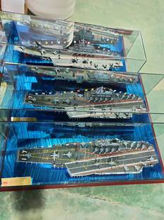 300 航母模型 17山东舰航母 总长1.2米 铝合金材质