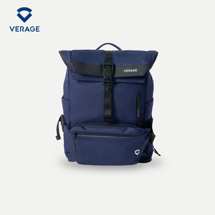 VERAGE/维丽杰多功能电脑双肩子母包通勤挎包旅行学生书包笔记本