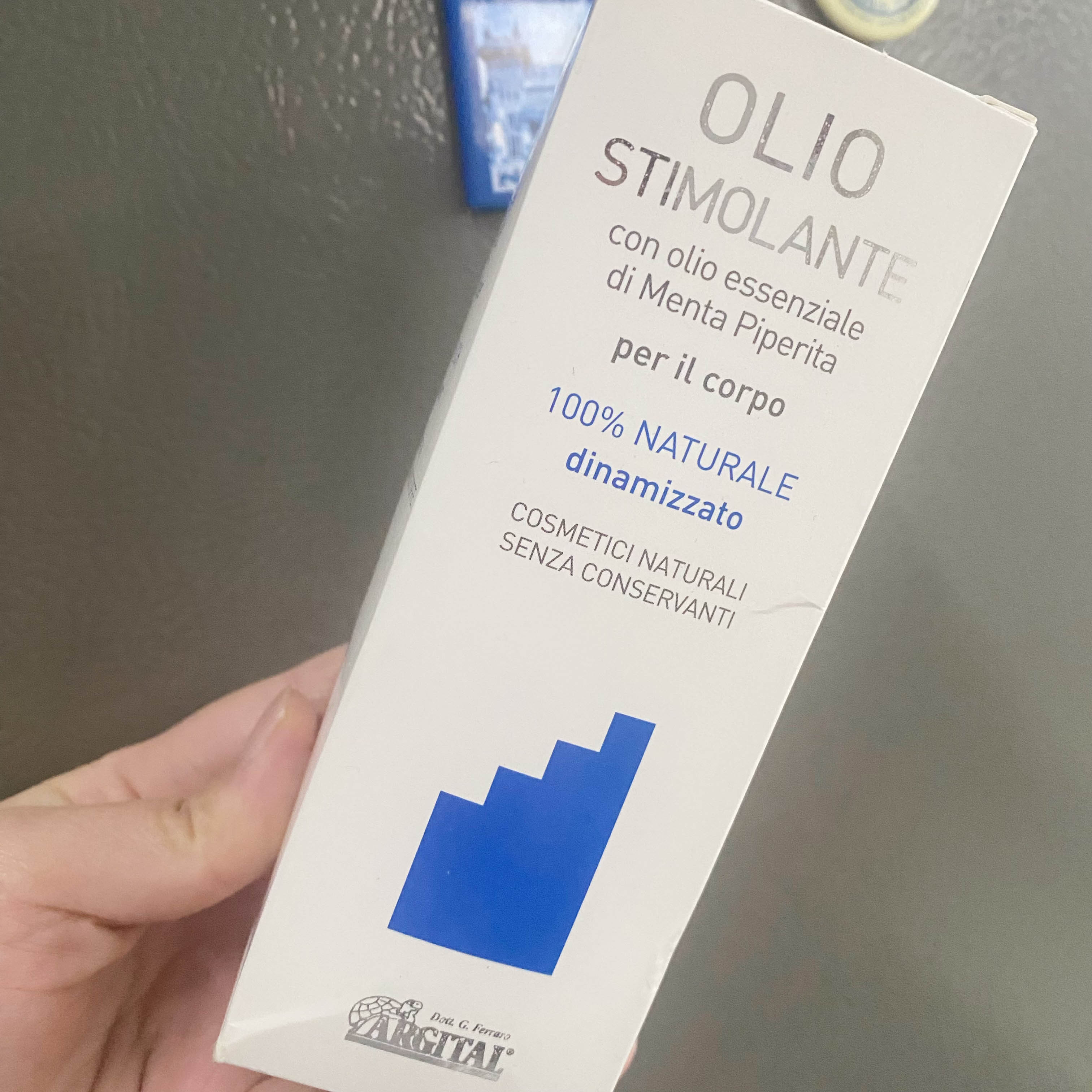 意大利argital雅琪朵 薄荷迷迭香复方按摩精油125ml活力