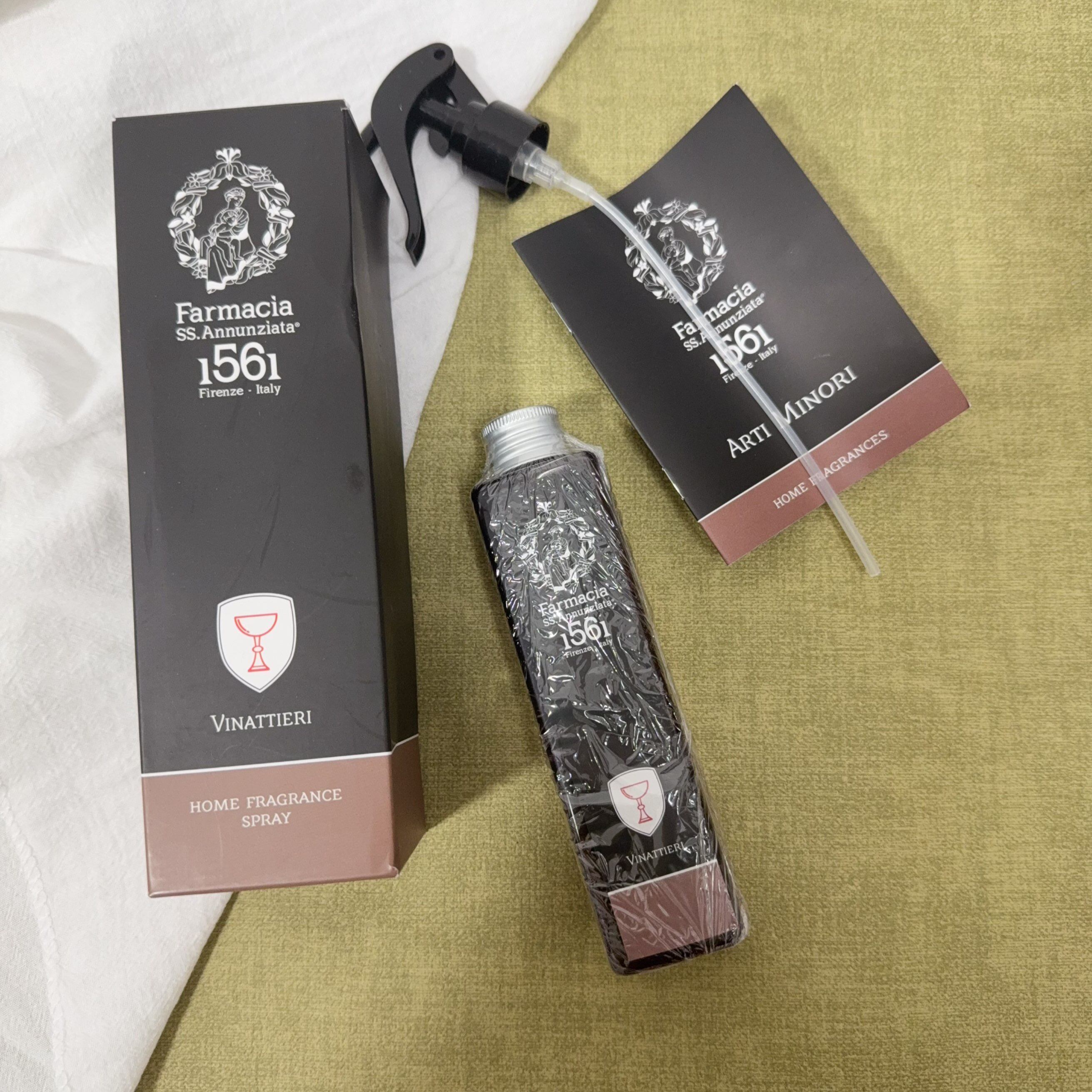 现货意大利 ss annunziata 红葡萄酒家居香氛喷雾 200ml