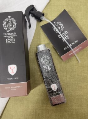 现货意大利 ss annunziata 红葡萄酒家居香氛喷雾 200ml