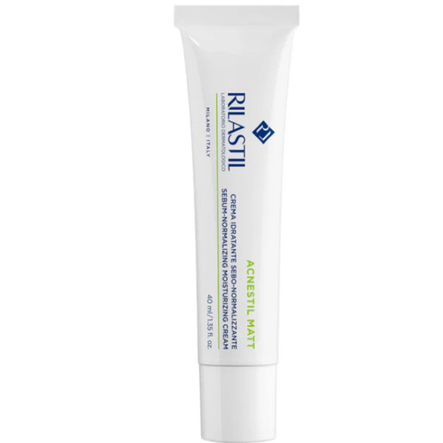 现货意大利 rilastil俪纳斯 ACNESTIL MAT除痘保湿面霜40ml 控油