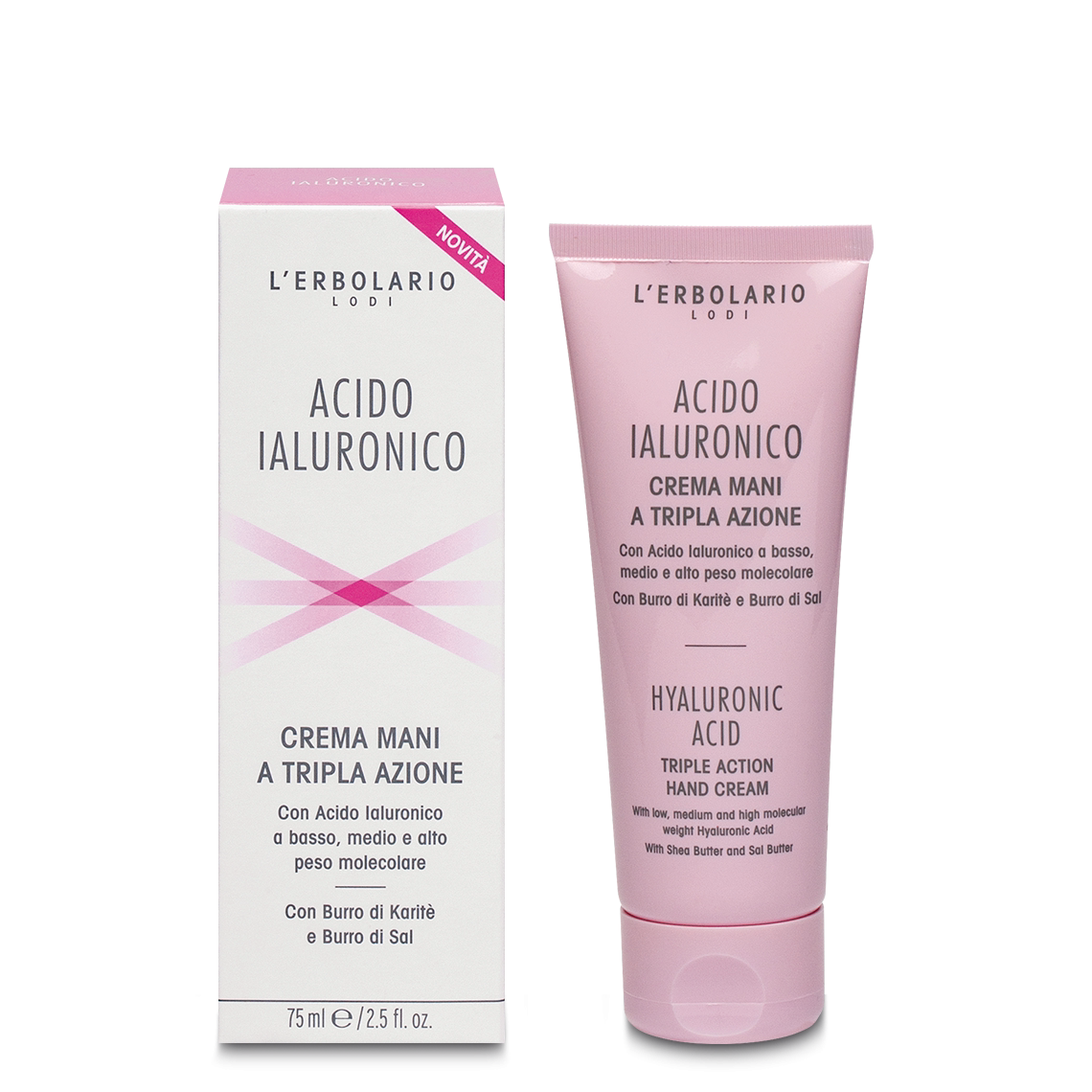 意大利 蕾莉欧/柏拉莉欧lerbolario 三重透明质酸手霜 75ml