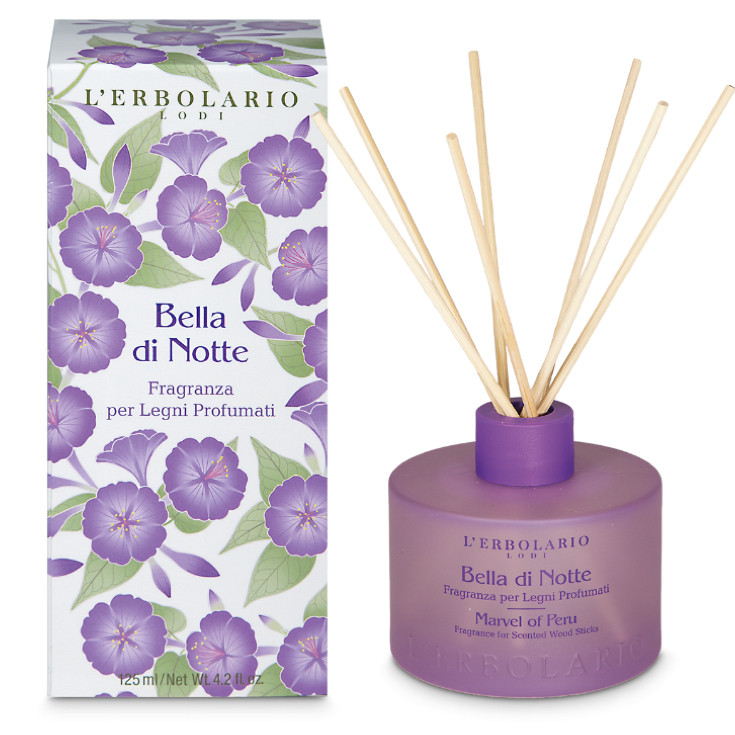 现货意大利蕾莉欧l'erbolario紫茉莉家居香薰扩香瓶125ml notte