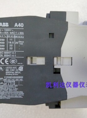 ABB 交流接触器 A40-30-10-81 40A 24V 原装正品
