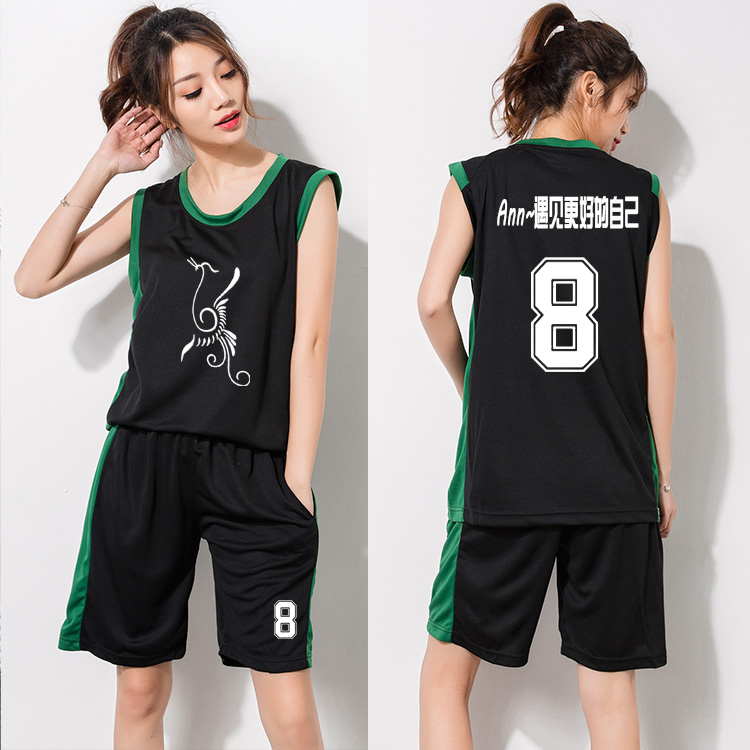 小袖口篮球服女韩版球衣无袖 女生篮球服定制套装团购diy个性潮流|msdalam kategori sukan/Yoga/kecergasan/bekalan peminat, bola keranjang, bola keranjang Uniforms - dari Buy2taobao.com untuk memberikan perkhidmatan ejen Taobao profesional membeli