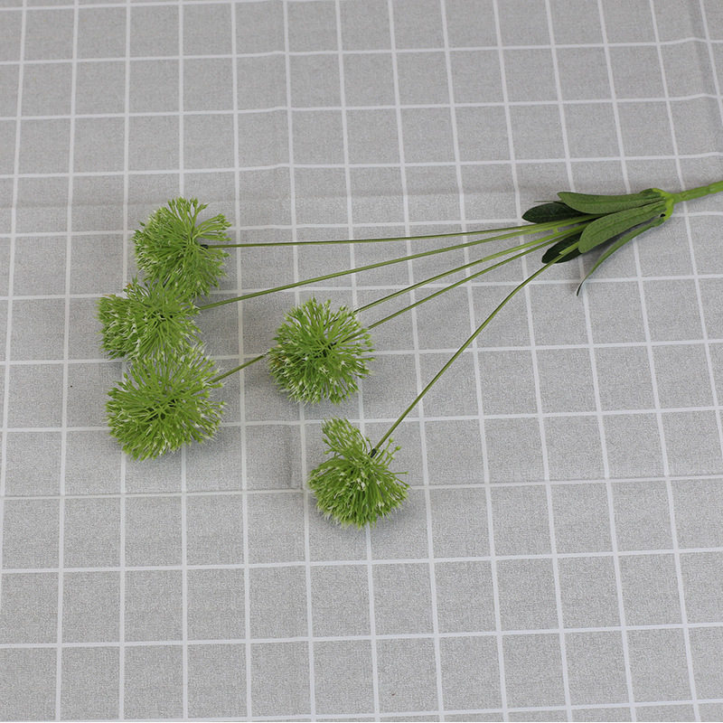 仿真葱球5头葱球 插花配花婚庆婚庆家居装饰假花厂家供应