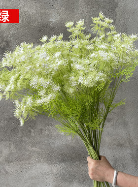 3头蕾丝花仿真蕾丝花婚庆手捧花情人节婚纱摄影装饰花自然森系
