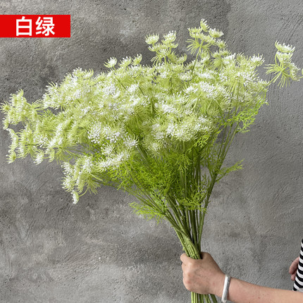 3头蕾丝花仿真蕾丝花婚庆手捧花情人节婚纱摄影装饰花自然森系