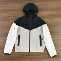 Cement Gray and Black Jacket