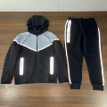 Black and Light Gray Suit