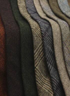 领带男窄版休闲韩版6公分英伦复古羊毛纯色正装商务咖色棕色绿色