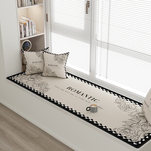 2025网红高端新款飘窗垫窗台垫子防水防污防滑垫卧室阳台四季坐垫
