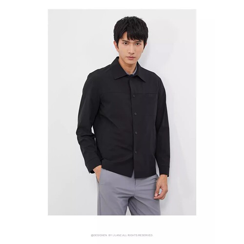 23CFY0011Y 0012Y 利家春秋男装正品春新款时尚休闲风衣外套1190