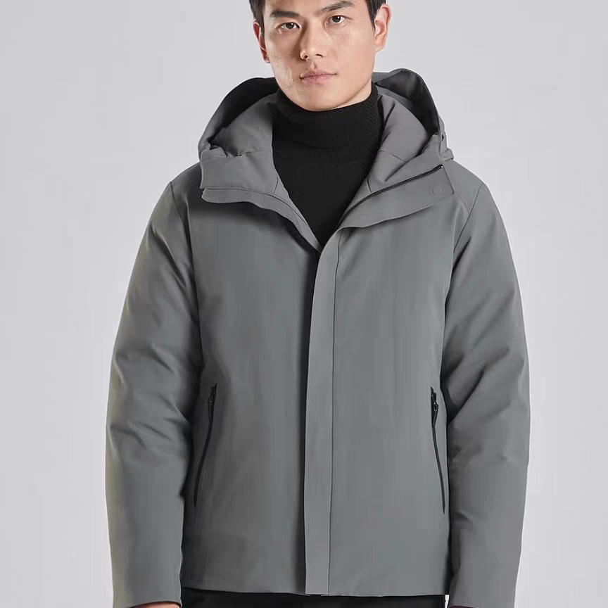 G3DRF0112A 0111A利家男装冬季时尚保暖连帽休闲百搭羽绒服外套