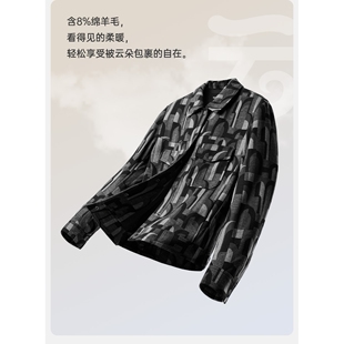 时尚 秋冬男装 休闲夹克外套上衣 利家新款 G3QJK0041Y