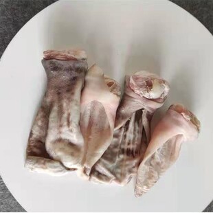 新鲜羊耳朵去毛500g屠宰厂直供羊杂单独耳朵带耳蜗