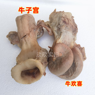 牛欢喜黄牛子宫10斤母牛生殖器阴到屠宰场直供包邮牛杂