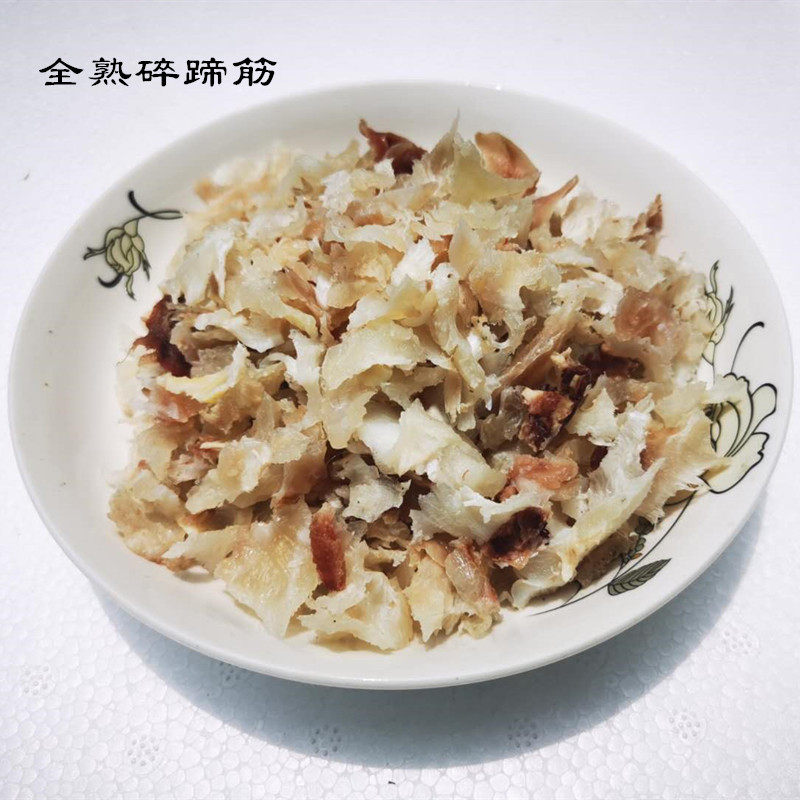 全熟碎牛蹄筋新鲜原味牛筋500g无盐商用牛杂半成品牛筋拍6份包邮