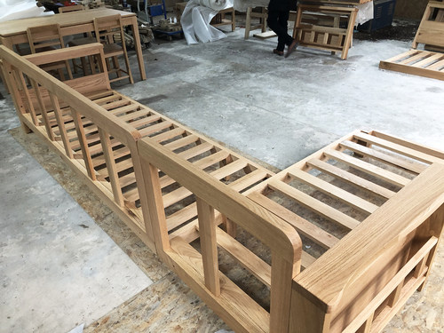 卧室榫卯手工衣柜家具定制