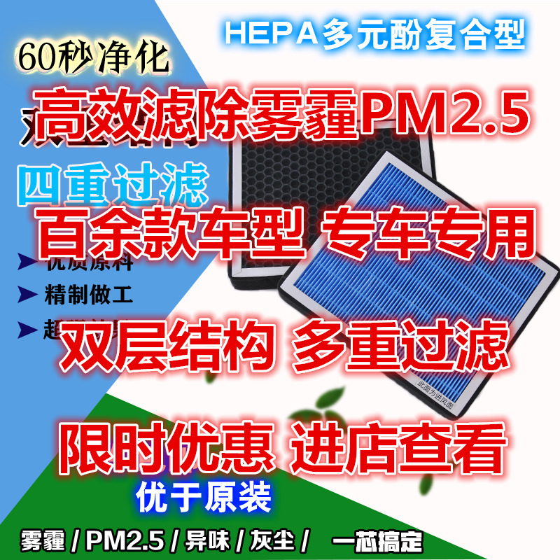 ÊÊÓÃÓÚÆû³µ·ÀÎíö²¿Õµ÷ÂËоPM2.5³ýÒìζ¼×È©À䯸¸ñHEPA»¨·Û¹ýÂËÍø