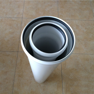 冷凝壁挂炉排烟管110*160转换变径标准排气登高节弯头加长管配套