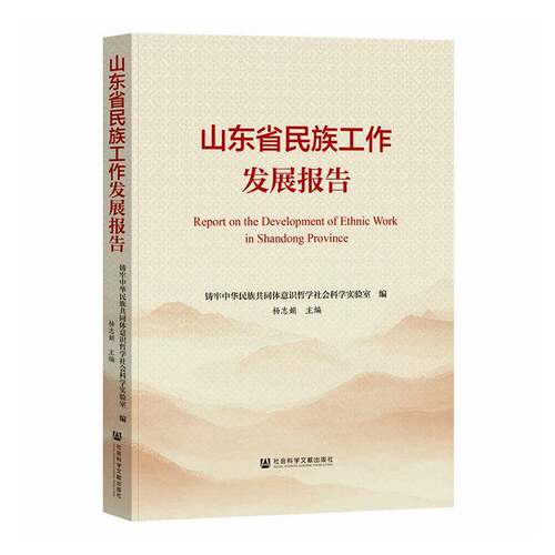 RT现货速发 山东省民族工作发展报告9787522863665 杨志娟社会科学文献出版社政治书籍