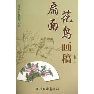 RT正版 王滨绘天津杨柳青画社艺术书籍 扇面花鸟画稿9787554701805