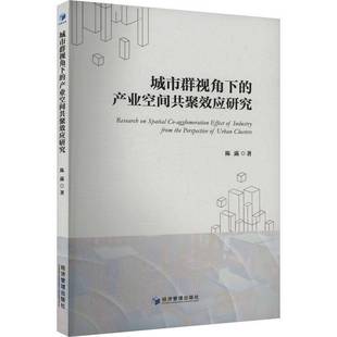 陈露经济管理出版 产业空间共聚效应研究9787509699416 社经济书籍 城市群视角下 RT正版