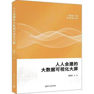 雷玉堂清华大学出版 大数据可视化大屏9787302646525 社计算机与网络书籍 人人会建 RT正版