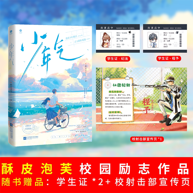 正版 少年气 酥皮泡芙纸老虎实体书新番外青春校园暗恋言情文