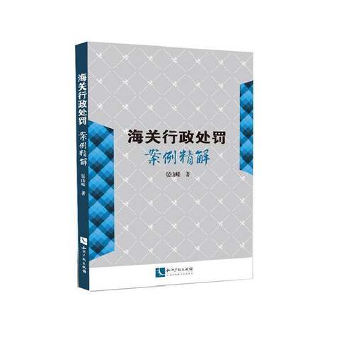 RT现货速发 海关行政处罚案例精解9787513042086 晏山嵘知识产权出版社法律书籍