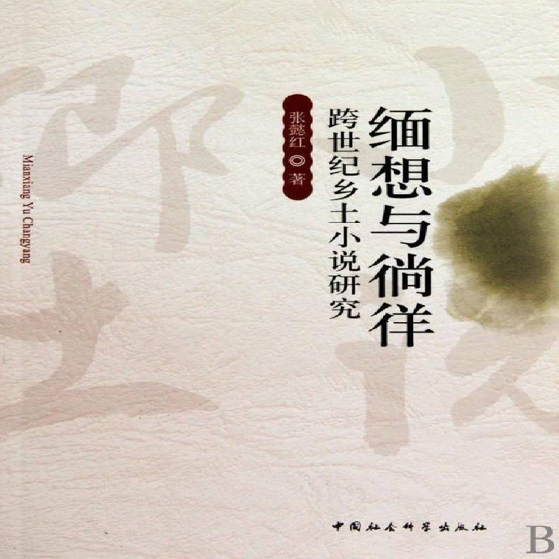 RT正版 缅想与徜徉：跨世纪乡土小说研究9787500485148 张懿红中国社会科学出版社小说书籍