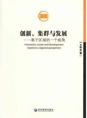 RT正版 创新、集群与发展:基于区域的一个视角:based on a regional perspective9787509617403 王伟光经济管理出版社经济书籍
