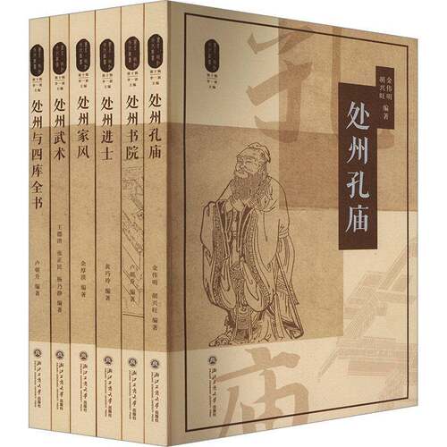 RT现货速发 丽水·瓯江文化丛书:第十辑（全6册）9787517858850 李一波浙江工商大学出版社传记书籍